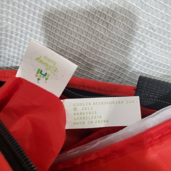 Disney Mickey Mouse 2013 Diaper Bag black red 4 pocket shopping bag - Picture 11 of 11